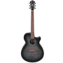 Ibanez AEG70-TCH Acoustic Guitar W/ Eq : Transparent Charcoal Burst High Gloss