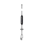 ZARAW450MKII Whip + Adaptor 440 470MHZ Moulded Coil