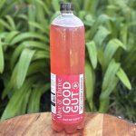 Sweet Cherry & Hibiscus Flavoured Water Kefir 1L