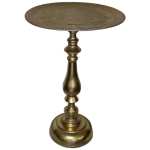 Vintage Metal Round Side Table 660 X 420