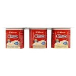 Clover Low Fat Smooth Vanilla Dairy Snack 6 X 100G