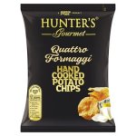Hunter's Quattro Formaggi Hand Cooked Potato Chips 100G