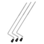 Standard 21 Inch Steel Floor Tom Leg Set – 3 Pack