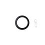 Rings Hooks D28 Gra/facto Mat Blk 10PCS