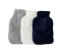 Home Classix Plush Covered Pocket Hot Water Bottle 2L Assorted Colours