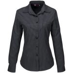 Ladies Long Sleeve Huntington Shirt Black