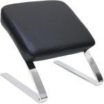 Foot Rest Toronto FT21 Chrome & Black