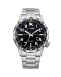 Eco-drive Silver Men's Watch BM7550-87E