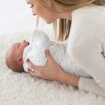 Baby Sense Cuddlewrap Swaddle Blanket - Blue