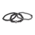 Black Beaded Wristwear Pack