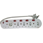 4AKID ALPHACELL-10-WAY-MULTIPLUG-5X-16A-5X-5A-1X-SHUKO-SWITCHES