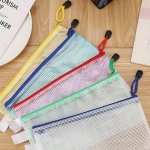 5 10PCS Zipper Pockets Zipper File Bags Cross Stitch And Jigsaw Puzzleproject Bags For Sorting And Storage Letter Size A4 Suitab