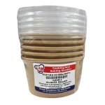Soup Tub & Lid 350ML Kraft Pack Of 5