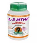 Willow - L-5MTHF 1000MCG 60 Caps