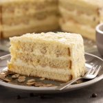 Brenell White Chocolate Almond Frozen Cake 24CM