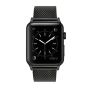 Colton James Mesh Strap For Black/space Grey 38MM Apple Watch - Black