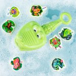 Croc Chasey - Catch A Frog Bath Toy By 2 - 4YRS