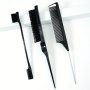 3PCS Multifunctional Hair Comb Set - Rat Tail Comb Hair Dyeing Brushes And Hair Styling Comb - Perfect For Hair Care And Styling