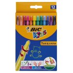 BIC Turn & Colour Wax 12'S