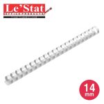 18MM Binding Elements 100 White – Dafrique