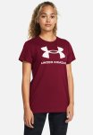 Under Armour Ua W Sportstyle Logo Ss - Cardinal White