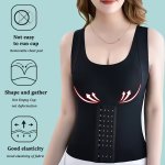 3-IN-1 Women's Sports Bra & Waist Trainer - Slimming Shapewear With Tummy Control Breathable Fabric Perfect For Fitness & Traini