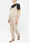 EDIT MATERNITY Strappy Easy Fitting Jumpsuit - Stone