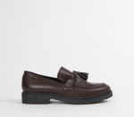 Flat Brogue - 8 Brown