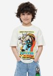 Printed T-Shirt - White thor