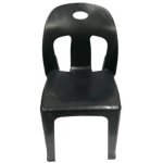Black Plastic Chair With Handle