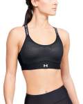 Women's Ua Infinity Mid Sports Bra - BLACK-001 Sm
