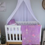 Fleece Blanket Baby Purple Bird Tree Branche