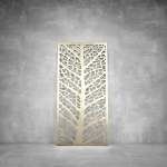 Laser Cut Screen - Design 121 - 2900 X 1400 X 20 Matt Gold Indoor