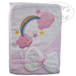 Mother's Choice Hooded Towel & Facecloth - Rainbow