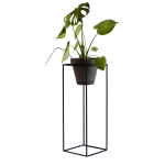 Rectangular Planter Stand - Medium - Sandpaper Black