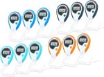 Digital Stopwatch – Large Screen Handheld Count Up Timer With Time Calendar Clock Function