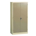 Stationery Cupboard 4-SHELVE Ivory