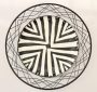 Black & White Metal Wall Hanging – 42CM