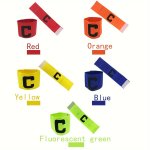 Captain Armband Football Match Arm Badge Elastic Magic C Logo Badge