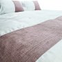 Rose Latte Duvet Cover Set Three Quarter