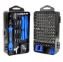 138-IN-1 Screwdriver Set Multi-purpose Precision Repair Tool Kit - Blue
