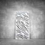 Wall Art D100 - 2900 X 1400 X 20 Indoor Matt Silver Cool White