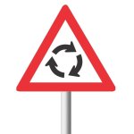 Traffic Circle Road Sign W201