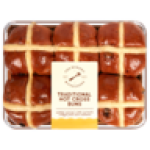 Traditional Hot Cross Buns 6 Pack