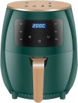 Choice 7-IN-1 Digital Air Fryer 6L With Touch Screen LED Display 4 Preset Modes Non-stick Basket 1400W Power XL Hot Air Cooker For