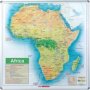 Parrot Education Board - Magnetic White Map Of Africa 1230 X 1230MM - Can Be Used With Easy Rail System