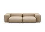 Two Module Sofa - Canvas - Stone - 272CM X 115CM