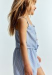 2-PIECE Set - Light Blue & Striped