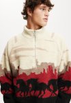 Cotton On Teddy 1 2 Zip Fleece - Cream Shell wild Horses