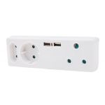 Noble Powerline Domestic 250V 5 Way Multiplug Adaptor